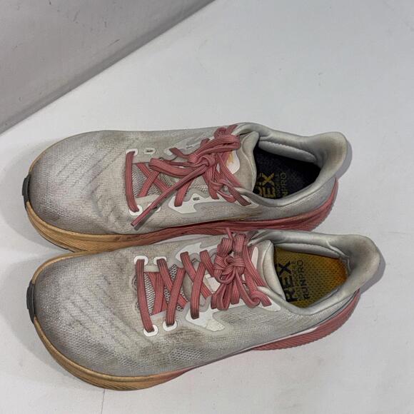 Altra Experience Flow Shoes Womens White Orange Road Running Sneakers Size 8 - Picture 5 of 12